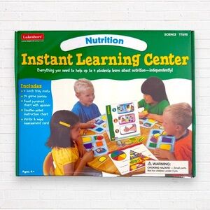 NEW Lakeshore Nutrition Instant Learning Center Kit Education Homeschool HandsOn